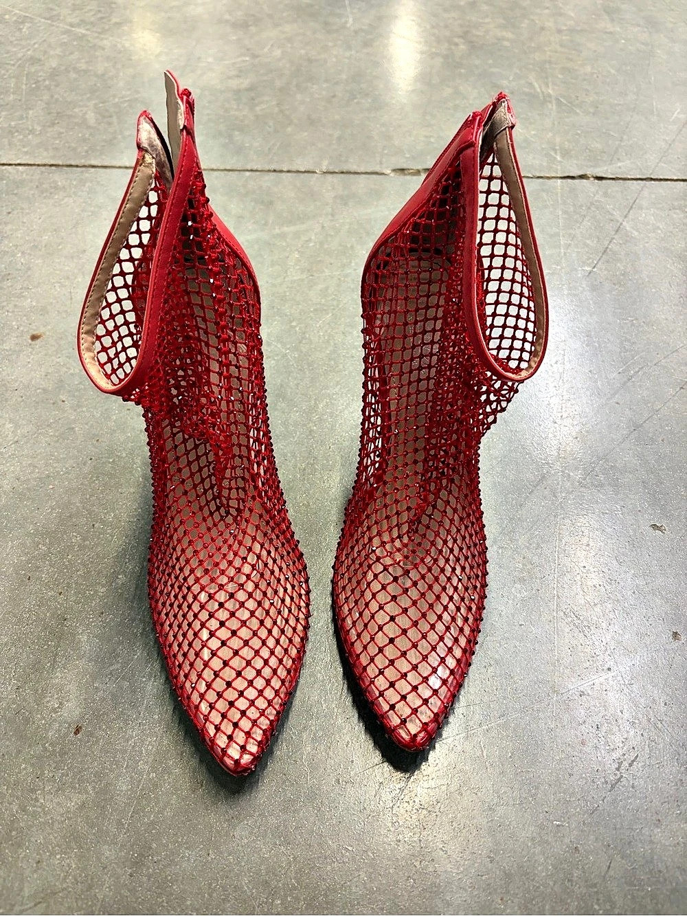 CHARLES BY CHARLES DAVID AFTERHOURS RHINESTONE MESH BOOTIE